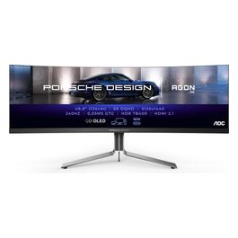 Porsche PD49 LED Display 49" 5120x1440 Pixel DQHD QDOLED Nero