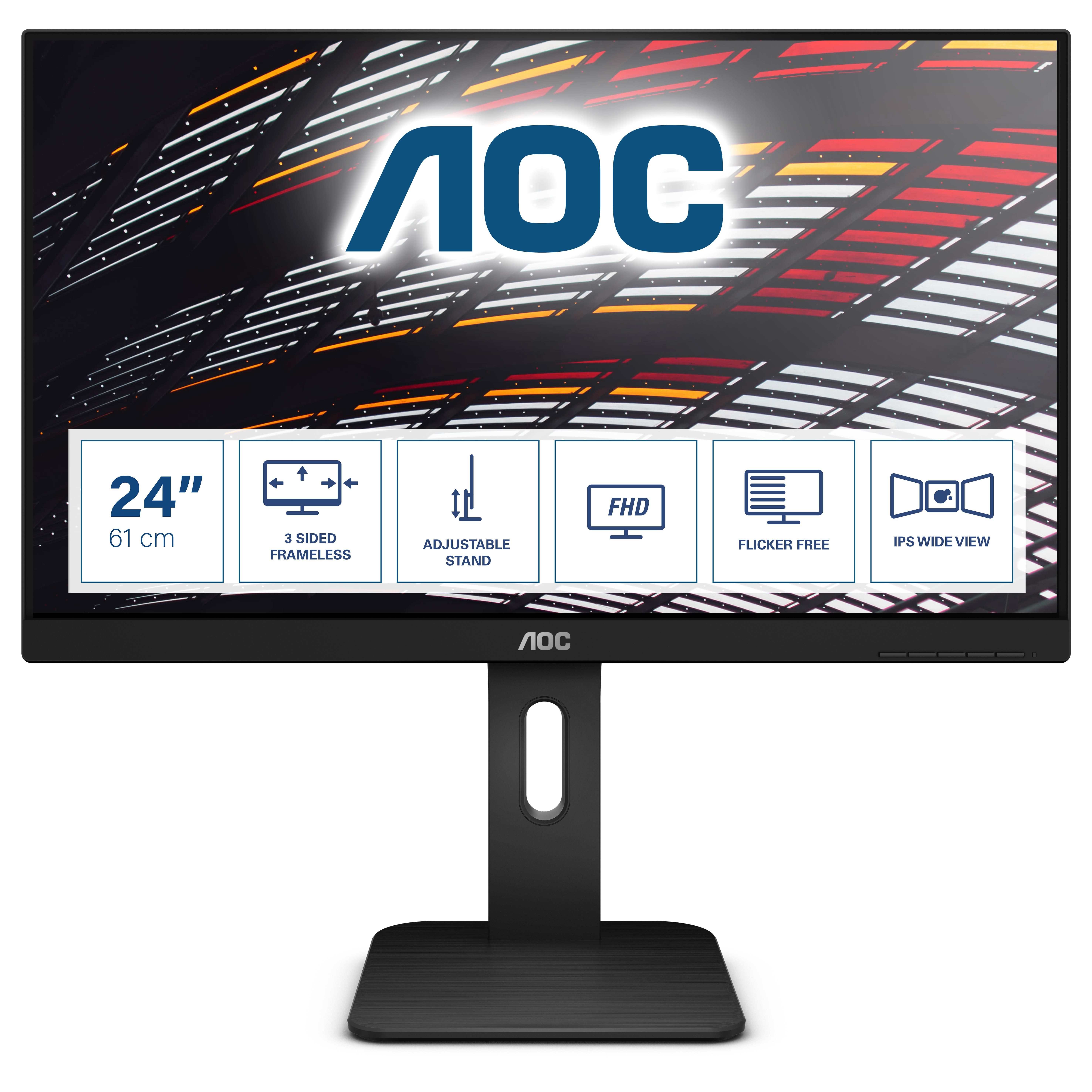 AOC Monitor 24 LED