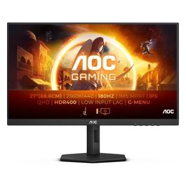 AOC Q27G4X LED Display 27" 2560x1440 Pixel Quad HD LCD Nero/Rosso