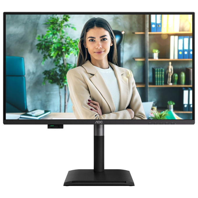 Aoc Q27P4C Monitor PC 27" Quad HD IPS 120 Hz (Nero - Blu)