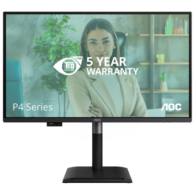 Aoc Q27P4U Monitor PC 27" Quad HD IPS 120 Hz (Nero)