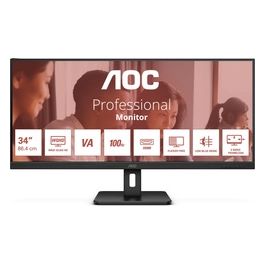 U34E2M Monitor Pc 34" 3440x1440 Pixel Wide Quad HD Nero