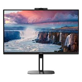 Monitor da 27''  V5 Q27V5CW  QHD, Webcam, Speaker, Regolabile in Altezza (2560 x 1440, 75 Hz, HDMI, DisplayPort, USB-C, USB Hub) Nero