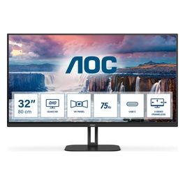 V5 Q32V5CE Monitor Pc 31.5" 2560x1440 Pixel Quad Hd Led Nero