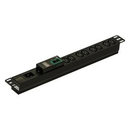 EPDU1016M Unita' di Distribuzione dell'Energia Pdu 1U Nero 8 Prese AC