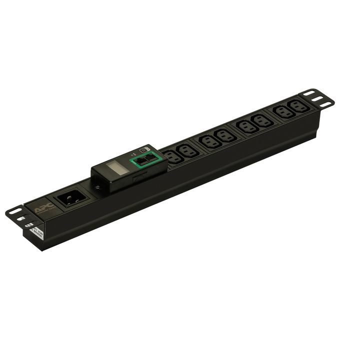 Apc EPDU1016M Unita' di Distribuzione dell'Energia Pdu 1U Nero 8 Prese AC