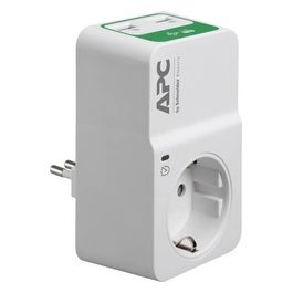 PM1WU2-IT Protezione per Sovratensioni Presa Filtrata, 1 Uscita Schuko, 2 Porte USB