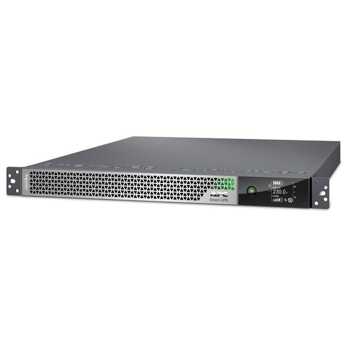 Image of APC Smart-UPS Ultra UPS Montabile in Rack 230 V c.a. V 3000 Watt 3000 VA Ethernet Connettori di Uscita 5 1U Grigio Argento