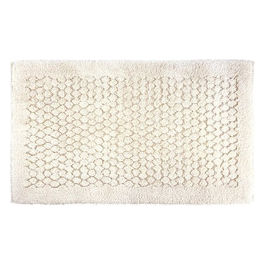 Tappeto Bagno Quarzo Bianco 18611 Misto Cotone