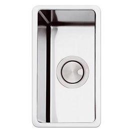 FEM18UBC Lavello Inox Spazzolato da Incasso Sottopiano 1 Vasca 22x38cm