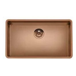 Lavello Sottotop Spazzolato Pvd Nero Serie Metamorfosi