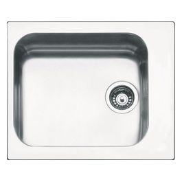 RO58IBC serie Torino Lavello Inox satinato da Incasso 1 Vasca 55 x 48 cm