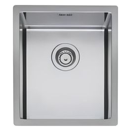 SZ38FSFR Lavello Cucina 1 Vasca in Acciaio Incasso Larghezza 44 cm colore Acciaio