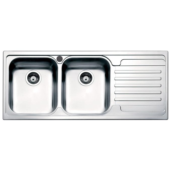 Apell VE1162IRBC Lavello Cucina Incasso 2 Vasche con Gocciolatoio D...