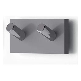 Gancio Appendiabiti Rainbow Grigio Resina 4x8x3,1 Cm