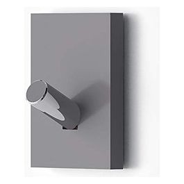 Gancio Appendiabiti Rainbow Grigio Resina 6,5x4,3x3,2 Cm