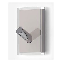 Gancio Appendiabiti Rainbow Tortora Chiaro/Corda Resina 6,5x4,3x3,2 Cm