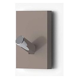 Gancio Appendiabiti Rainbow Tortora Pieno Resina 6,5x4,3x3,2 Cm