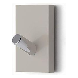 Gancio Appendiabiti Rainbow Tortora Chiaro Pieno Resina 6,5x4,3x3,2 Cm