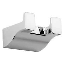 Gancio Appendiabiti Glamour Cromato Metallo 2,6x4,2x3,7 Cm