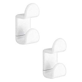Gancio Appendiabiti 2900 Bianco Polistirolo 10,5x4,9x4,2 Cm