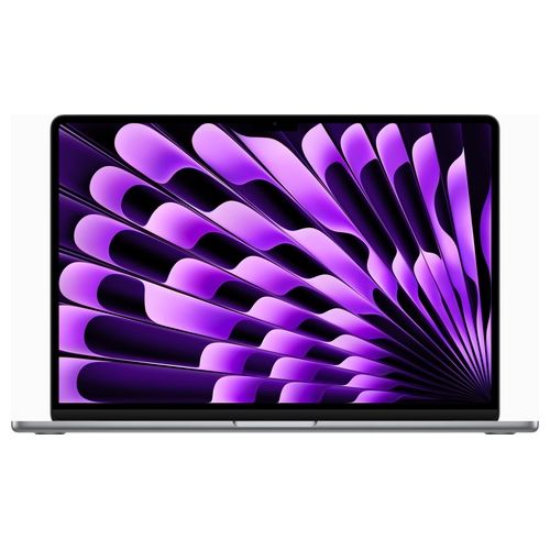 Apple 2023 MacBook Air con Chip M2: Display Liquid Retina da 15.3" 8Gb Hd 256Gb Ssd Videocamera Facetime Hd a 1080p Grigio Siderale