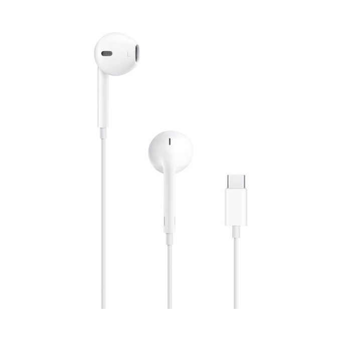 Apple Auricolari con Microfono e Filo EarPods USB-C Bianco