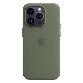 Apple Cover per iPhone 14 Pro in Silicone con MagSafe Olive