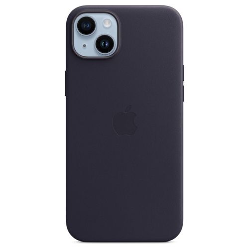 Apple Cover con MagSafe in Pelle Mezzanotte per iPhone 14 Plus