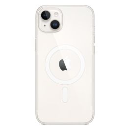 Cover con MagSafe Policarbonato Trasparente per iPhone 14 Plus