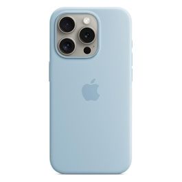 Apple Cover MagSafe in Silicone per iPhone 15 Pro Blu Chiaro