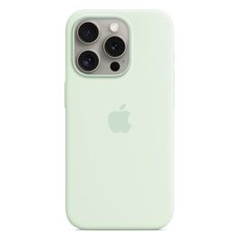 Apple Cover MagSafe in Silicone per iPhone 15 Pro Menta Fredda