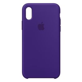 custodia iPhone X silicone - Ultra Violet