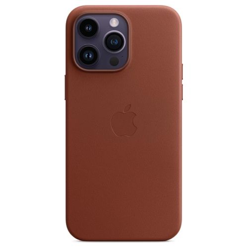 Apple Custodia MagSafe in Pelle per iPhone 14 Pro Max Umber