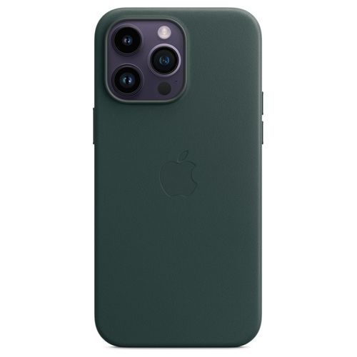 Apple Custodia MagSafe in Pelle per iPhone 14 Pro Max Forest Green