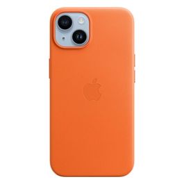 Apple Custodia MagSafe in Pelle per iPhone 14 Orange