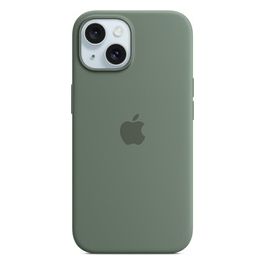 Apple Custodia MagSafe in Silicone per iPhone 15 Cipresso ​​​​​​​