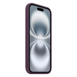 Custodia MagSafe in Silicone per iPhone 16 Prugna ​​​​​​​