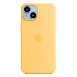 Apple Custodia MagSafe in Silicone per iPhone 14 Sunglow