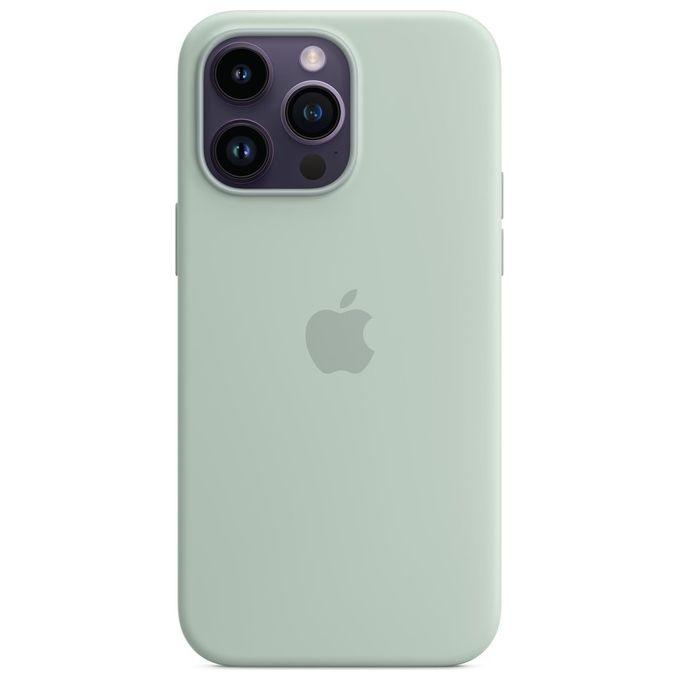 Apple Custodia MagSafe in Silicone per iPhone 14 Pro Max Succulent