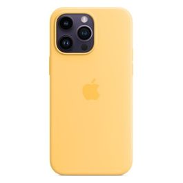 Apple Custodia MagSafe in Silicone per iPhone 14 Pro Max Sunglow