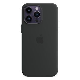 Apple Custodia MagSafe in Silicone per iPhone 14 Pro Max Midnight
