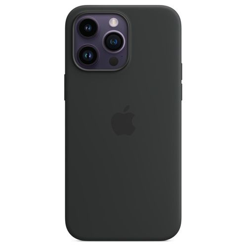 Apple Custodia MagSafe in Silicone per iPhone 14 Pro Max Midnight