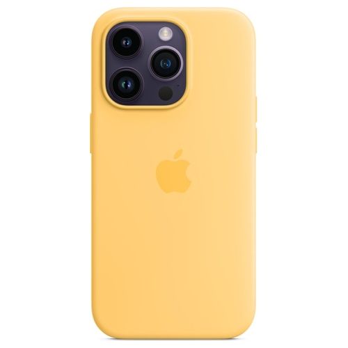 Apple Custodia MagSafe in Silicone per iPhone 14 Pro Sunglow