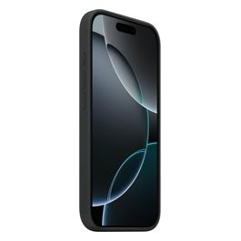 Custodia MagSafe in Silicone per iPhone 16 Pro Nero ​​​​​​​