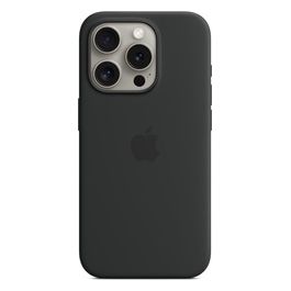 Apple Custodia MagSafe in Silicone per iPhone 15 Pro Nero ​​​​​​​