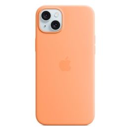 Apple Custodia MagSafe in Silicone per iPhone 15 Plus Aranciata ​​​​​​​