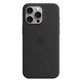 Apple Custodia MagSafe in Silicone per iPhone 15 Pro Max Nero ​​​​​​​