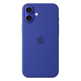 Custodia MagSafe in Silicone per iPhone 16 Plus Blu Oltremare ​​​​​​​