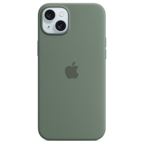 Apple Custodia MagSafe in Silicone per iPhone 15 Plus Cipresso ​​​​​​​